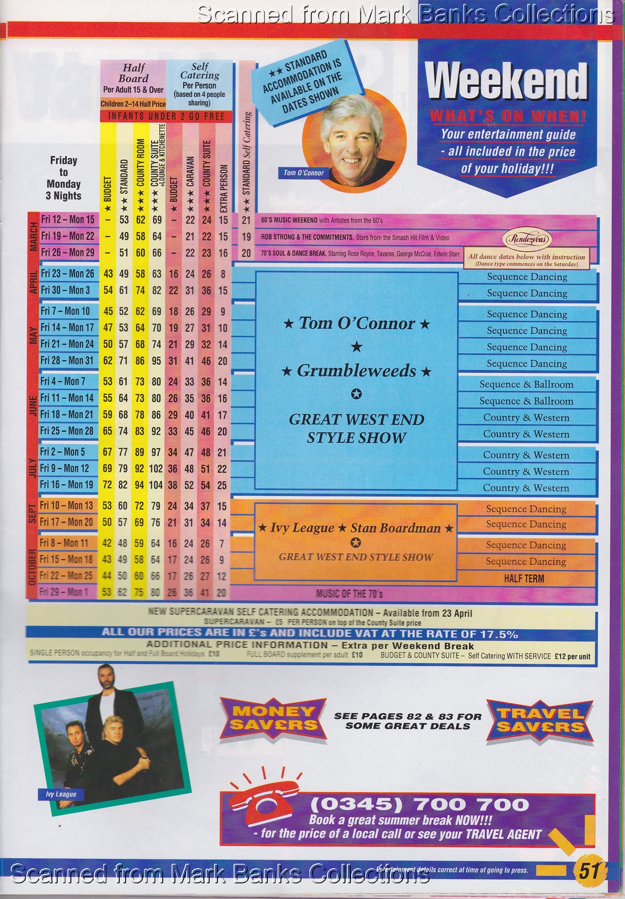 1993 Butlins Holiday Worlds Brochure