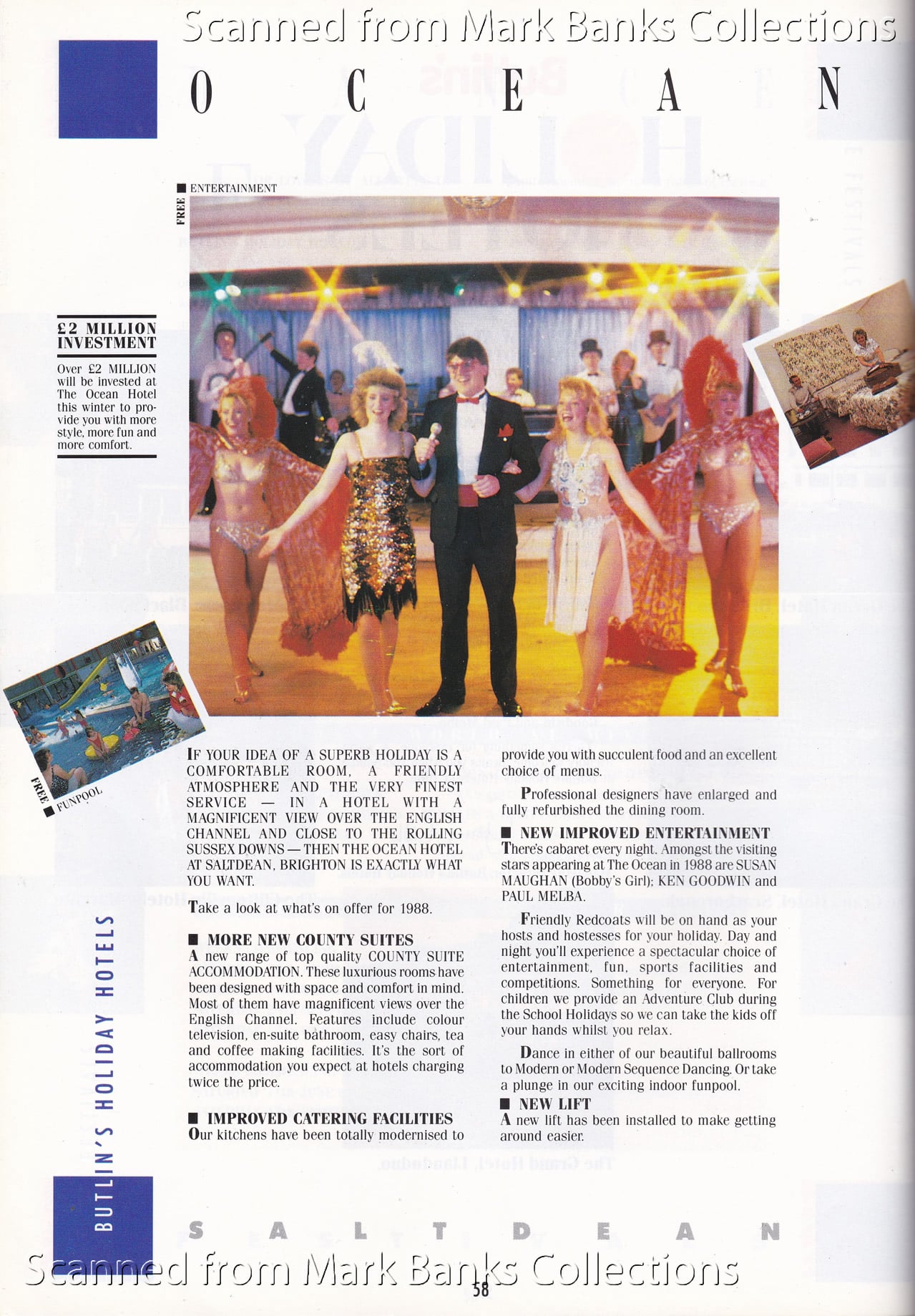 1988 Butlins Holiday Worlds Brochure