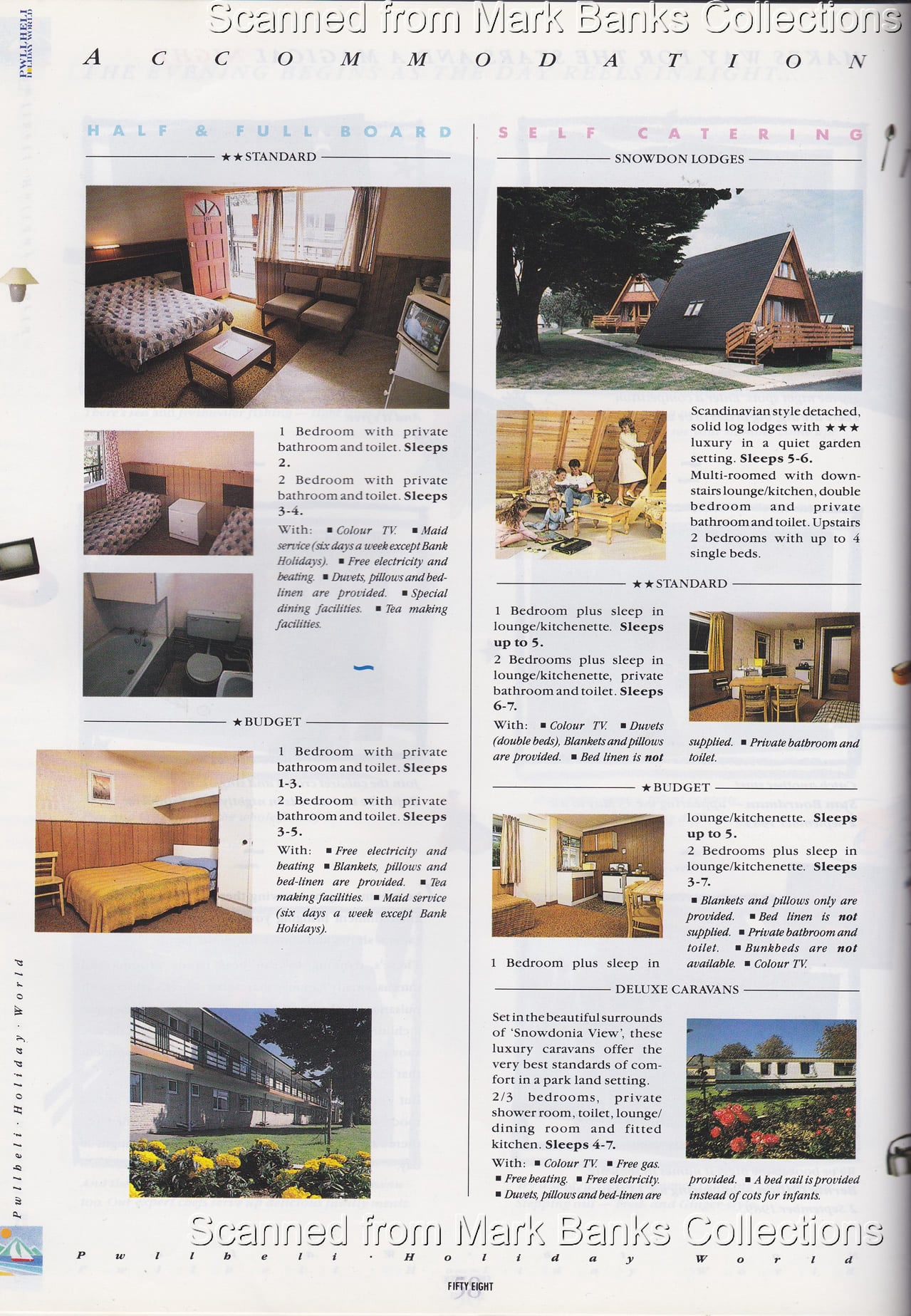 1989 Butlins Holiday Worlds Brochure