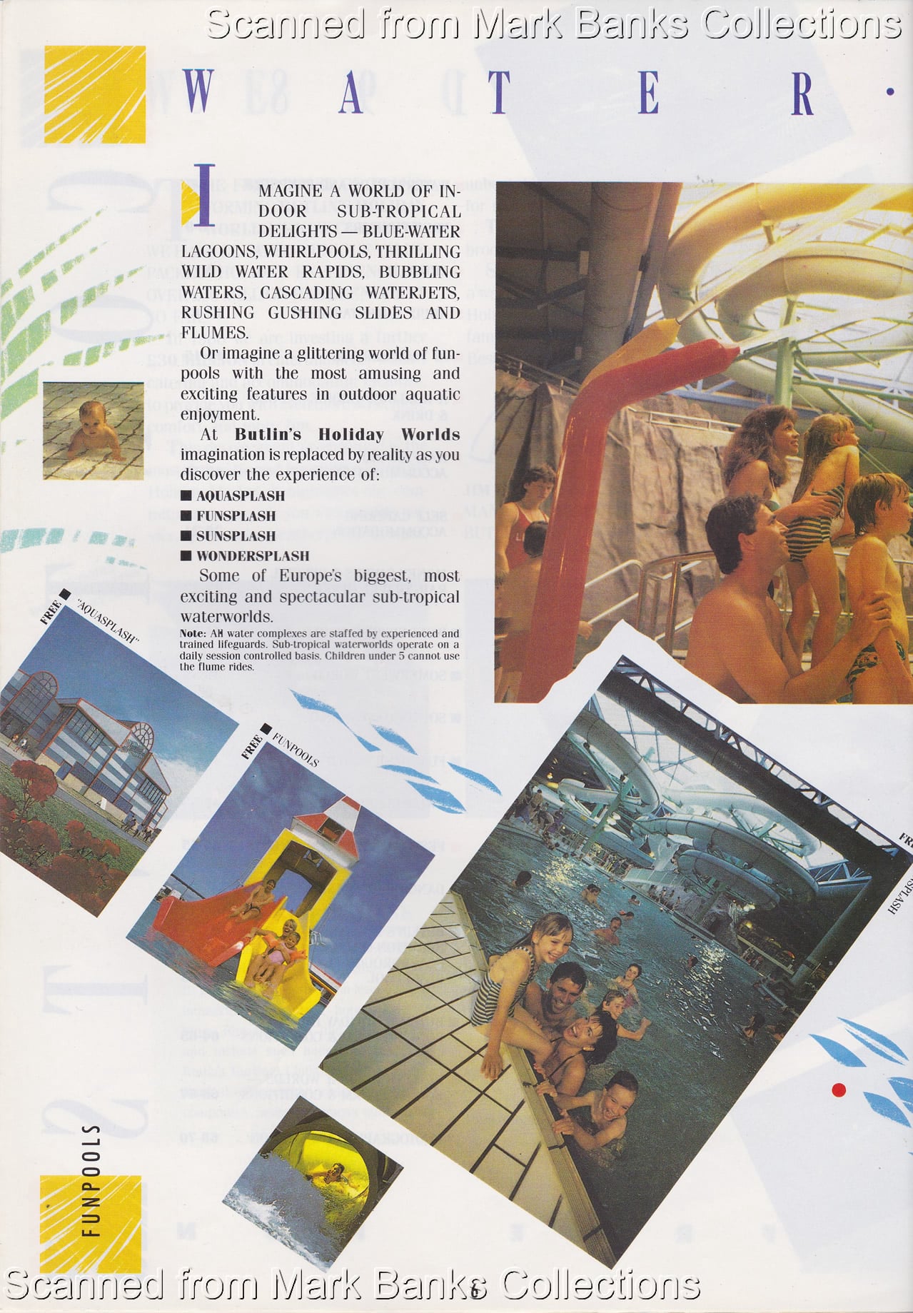 1988 Butlins Holiday Worlds Brochure
