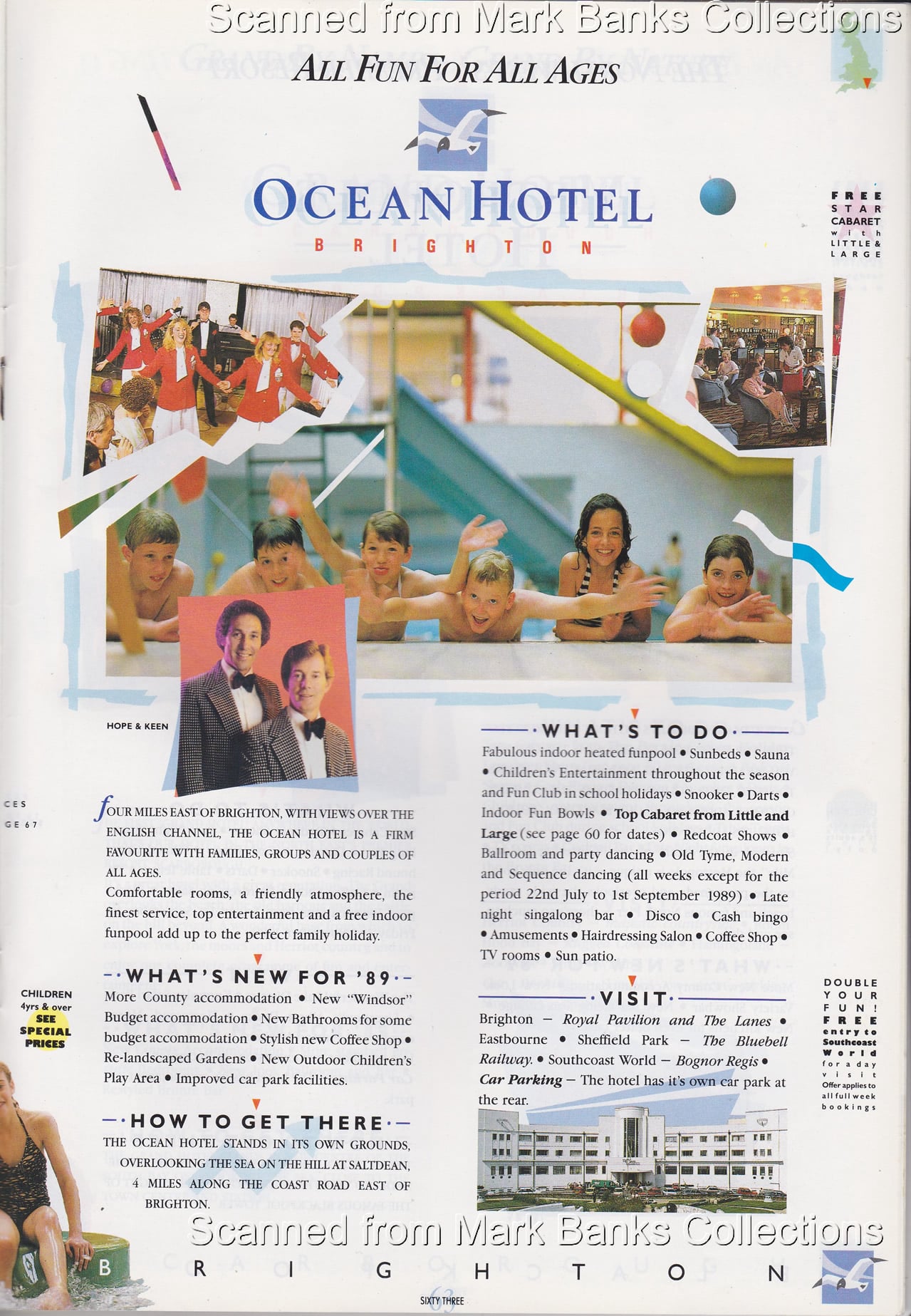 1989 Butlins Holiday Worlds Brochure