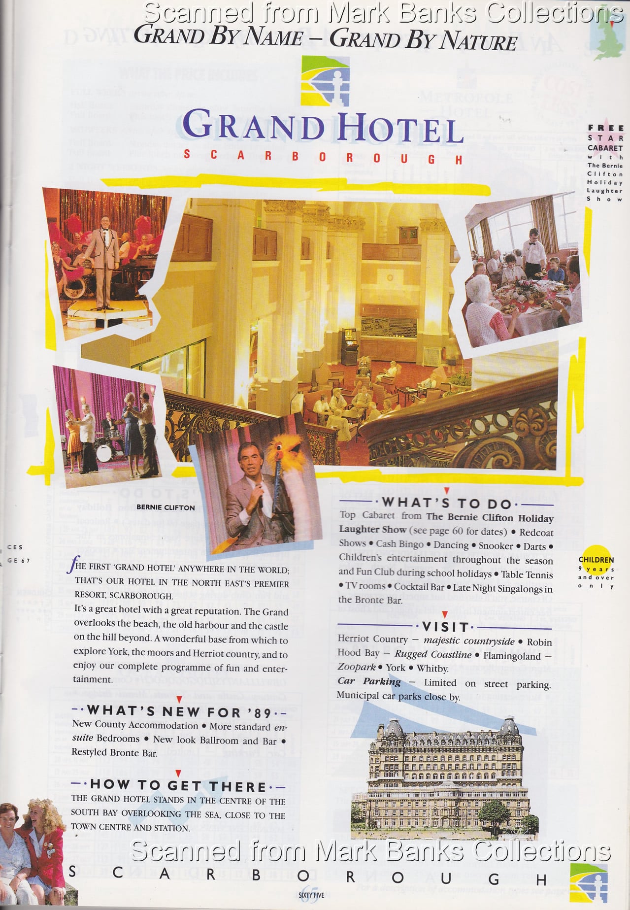 1989 Butlins Holiday Worlds Brochure