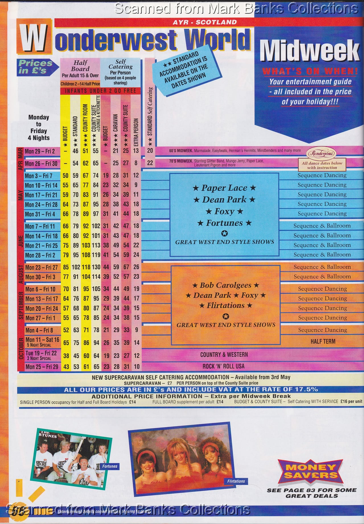 1993 Butlins Holiday Worlds Brochure