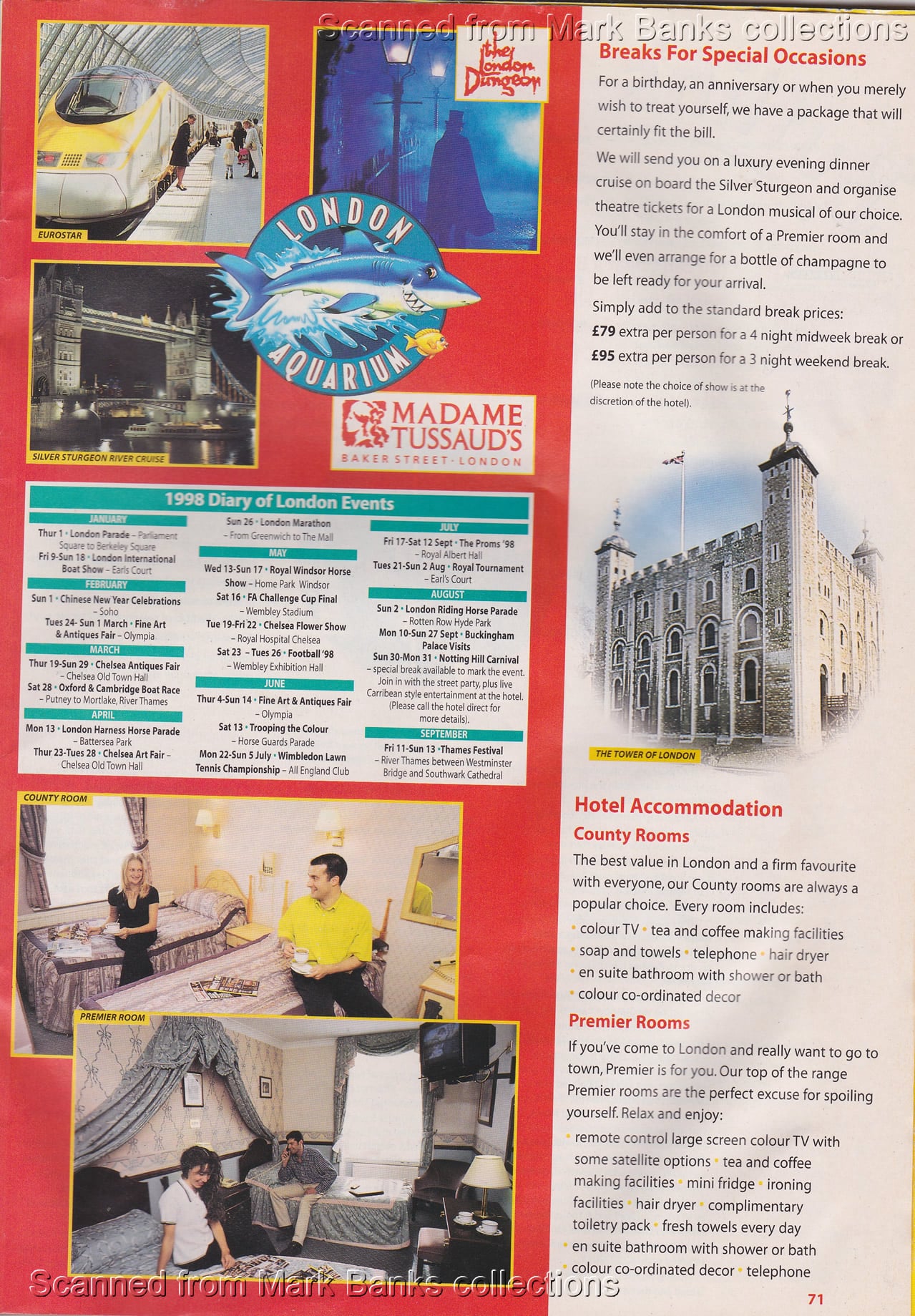 1998 Butlins Holiday Worlds Brochure