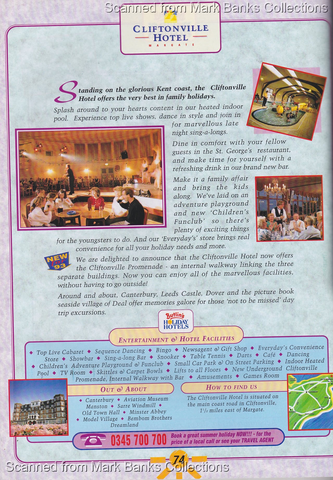 1993 Butlins Holiday Worlds Brochure