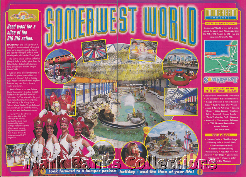 1996 Butlins Holiday Worlds Brochure