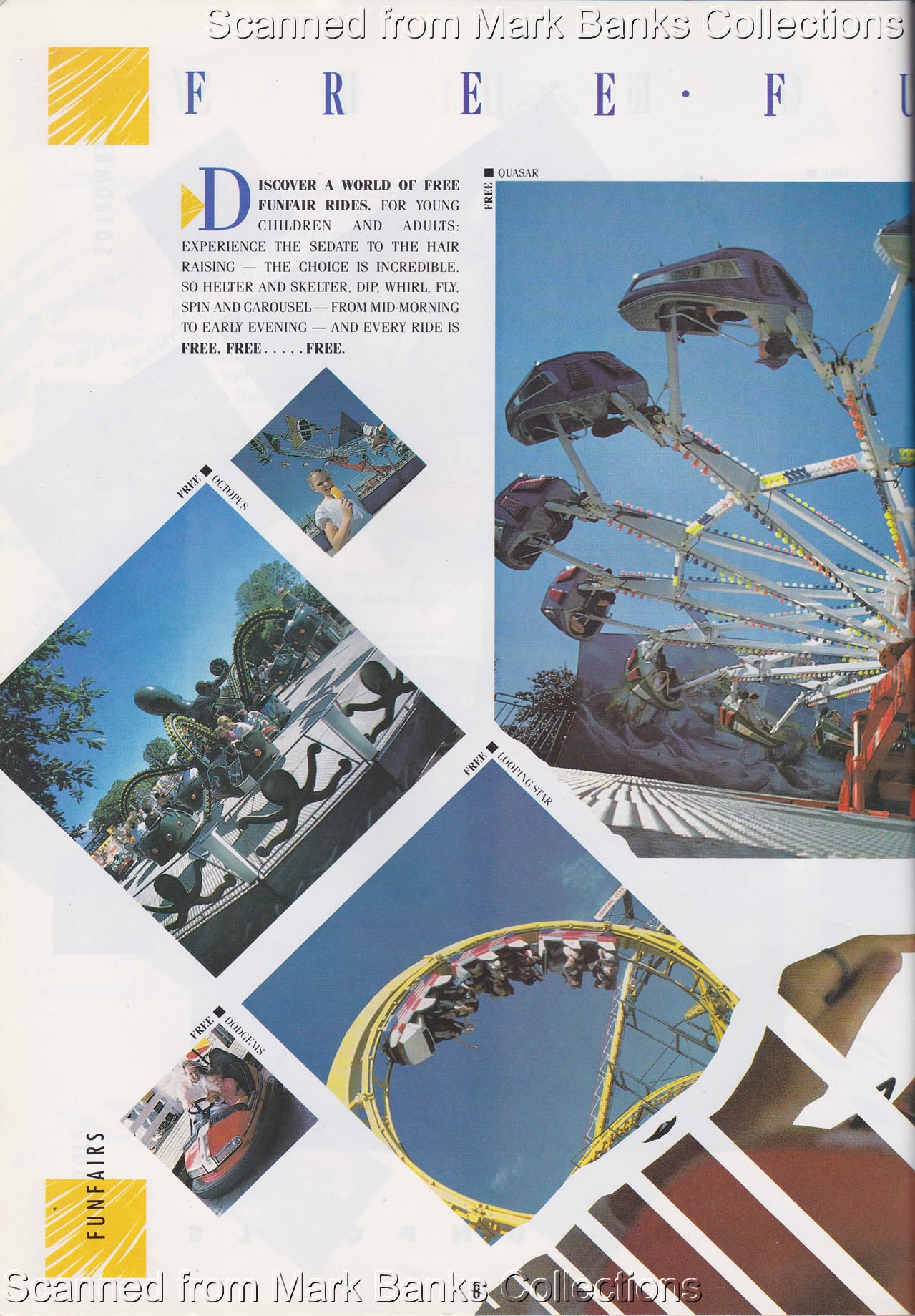 1988 Butlins Holiday Worlds Brochure