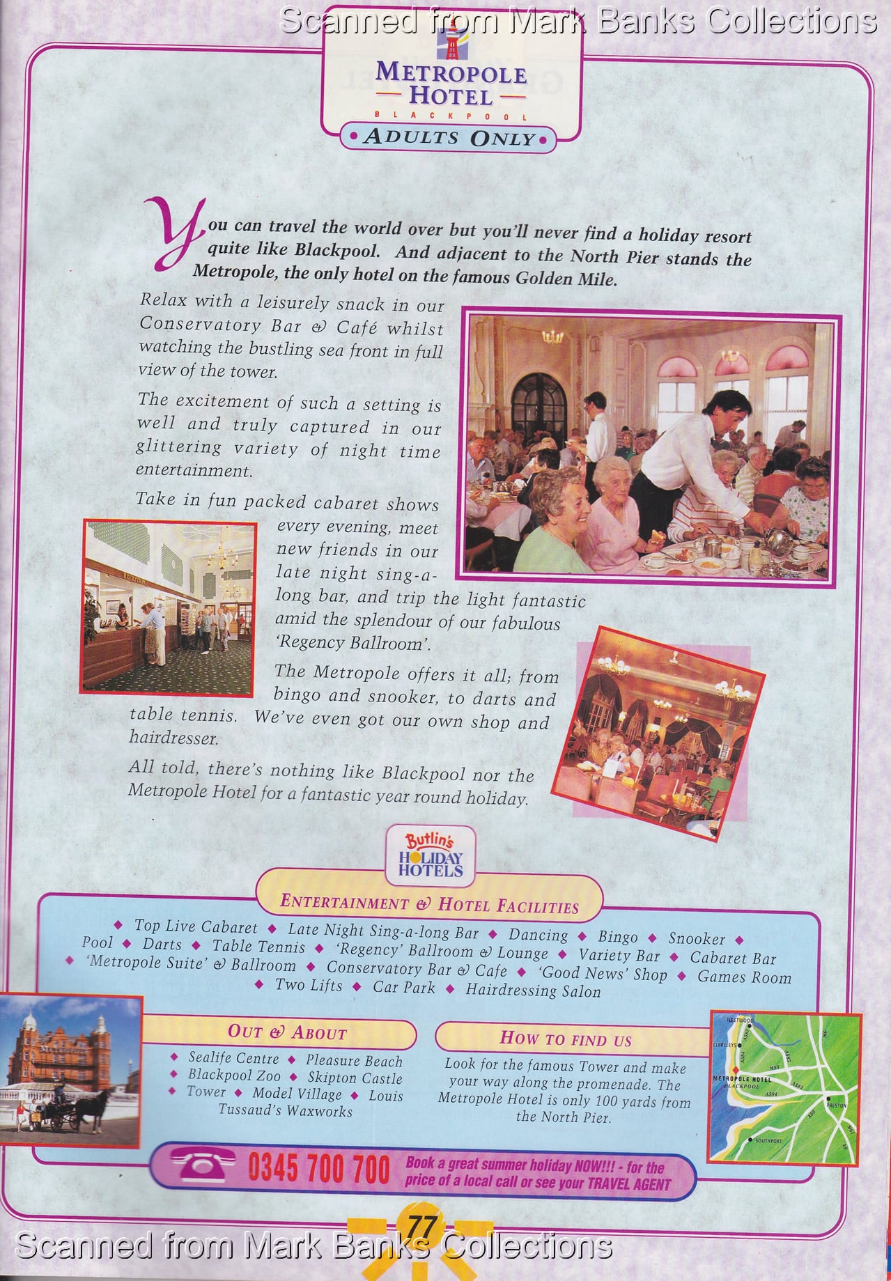1993 Butlins Holiday Worlds Brochure