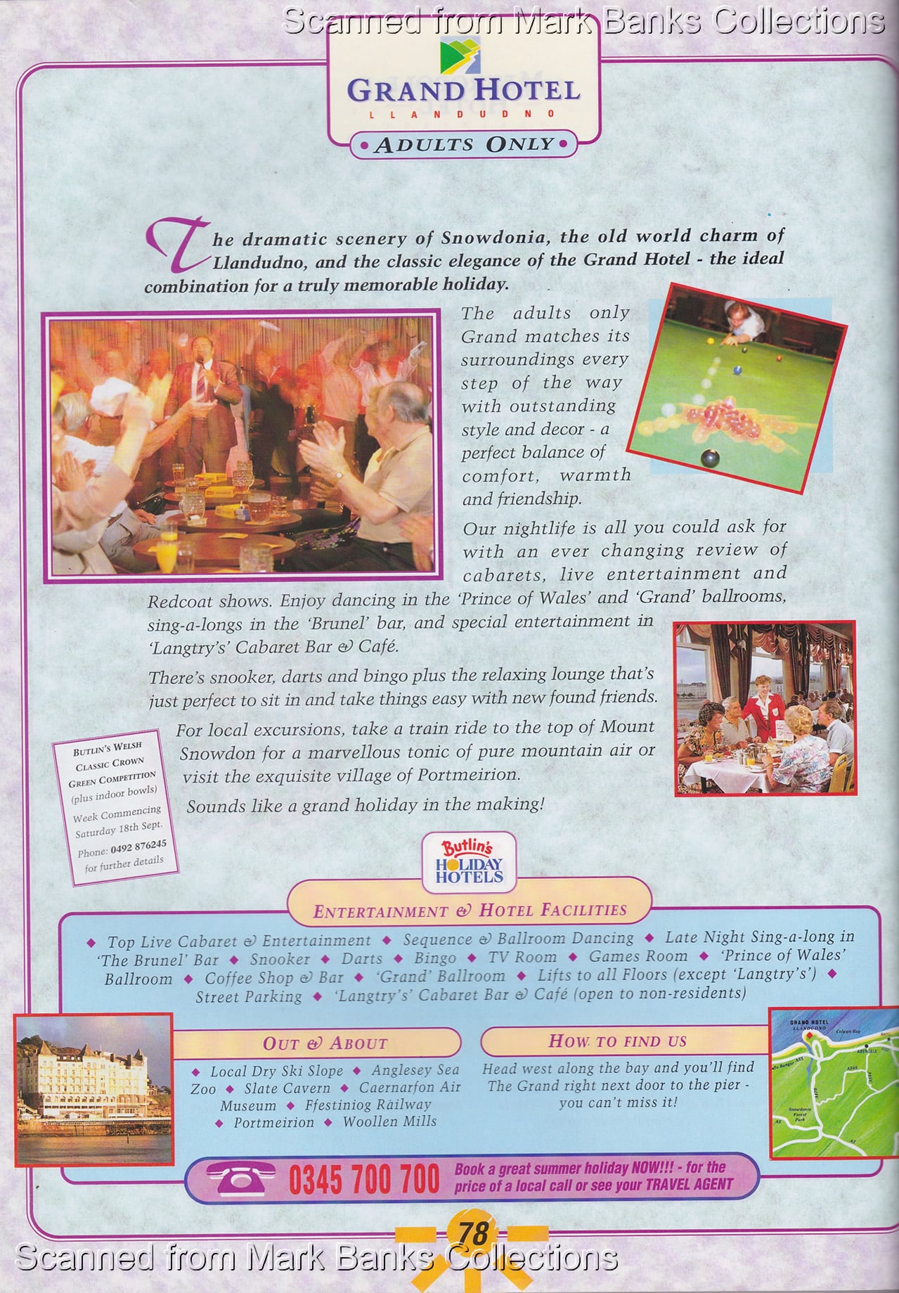 1993 Butlins Holiday Worlds Brochure