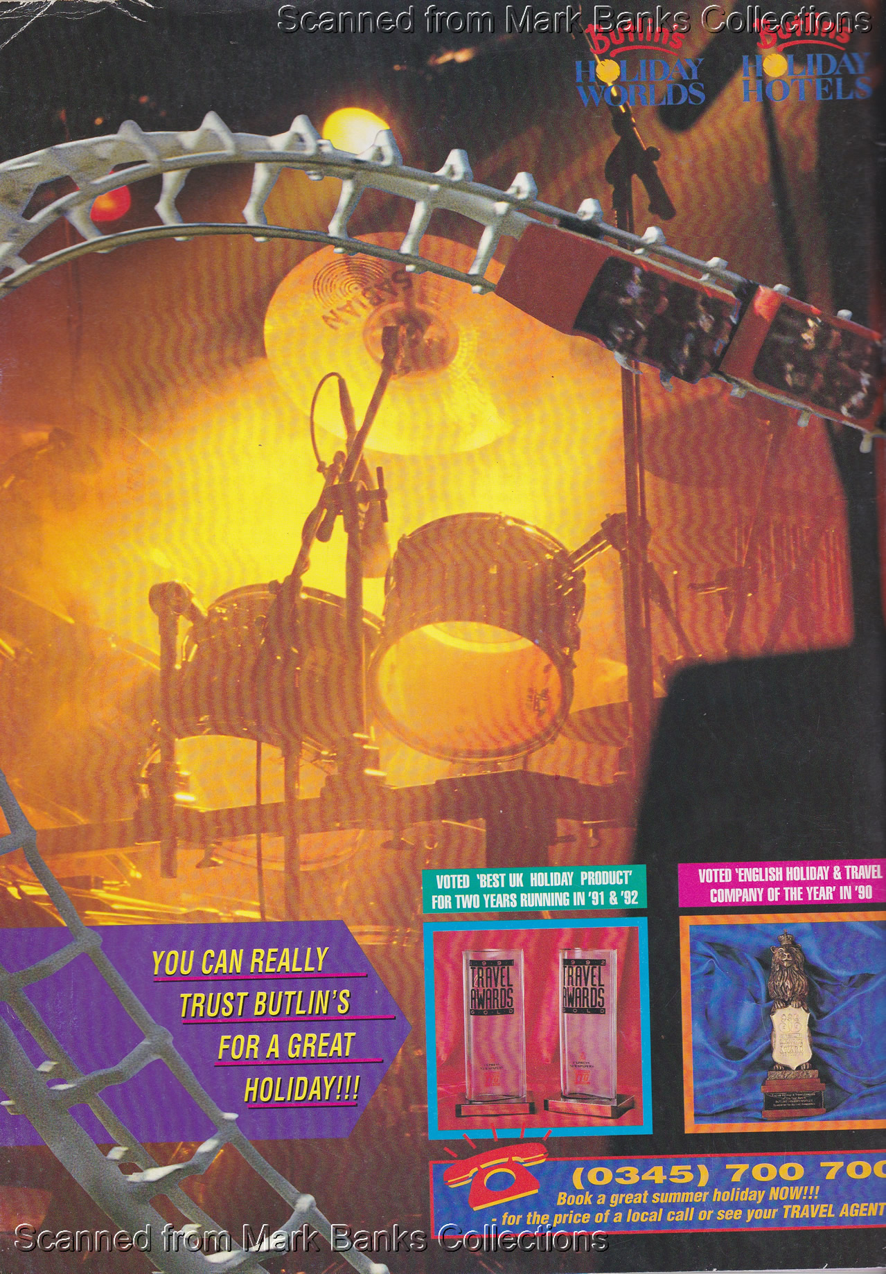Summer 1993 Butlins Brochure 