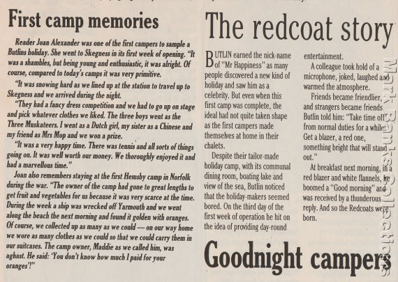 Newspaper clippings