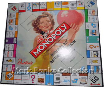 Butlin's Monopoly Board