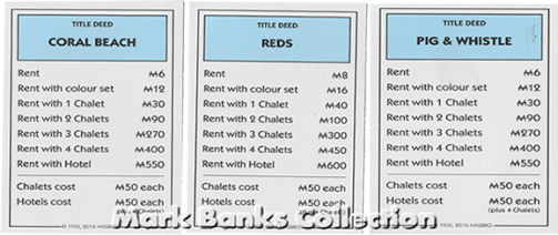 Butlin's Monopoly Board