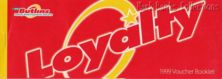 Butlins Loyalty Club vouchers