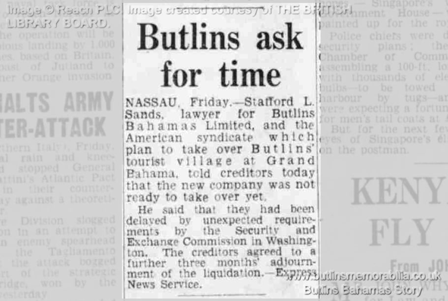 Daily Express - Saturday 13 September 1952