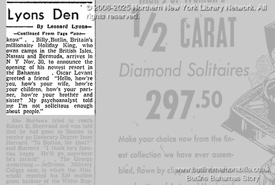 Endicott Daily Bulletin, 25 November 1949