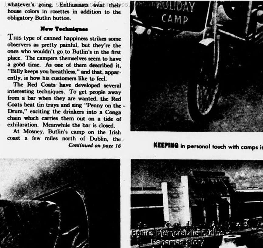 The Evening Star, 17th April 1949 - Butlins Memorabilia Butlins Bahamas Story