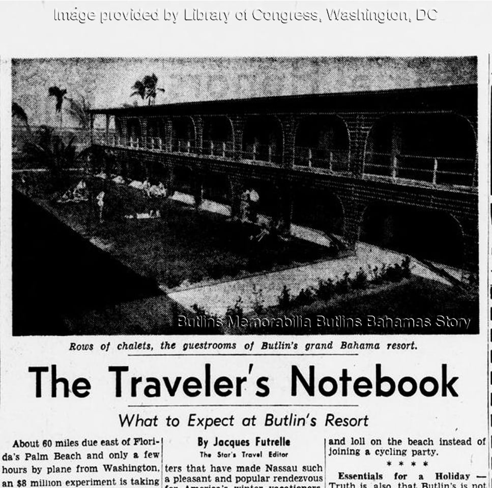 The Evening Star, 26th March 1949 - Butlins Memorabilia Butlins Bahamas Story