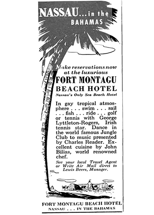 Fort Montagu Advert