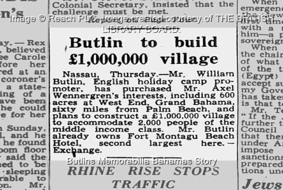 Liverpool Daily Post - Friday 09 July 1948 - Butlins Memorabilia Butlins Bahamas Story