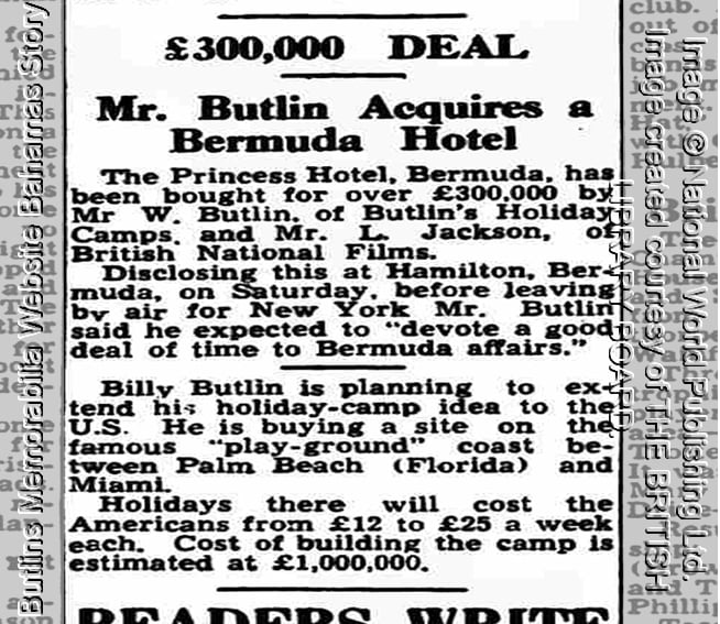 Skegness Standard - Wednesday 14 January 1948 - Butlins Princess Hotel
