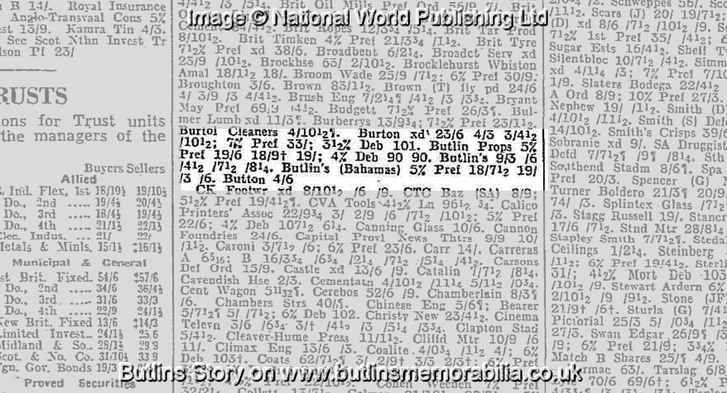Butlins Caribbean article The Scotsman - Thursday 18 November 1948