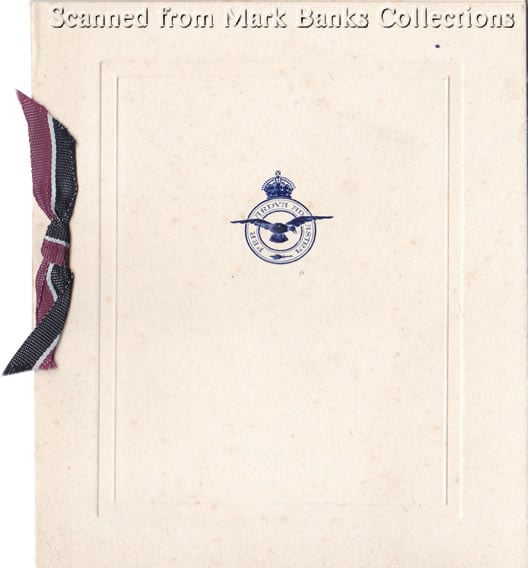 Butlins RAF 1942 Christmas Card