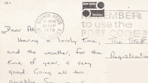 Memories and Postcards (Camps)