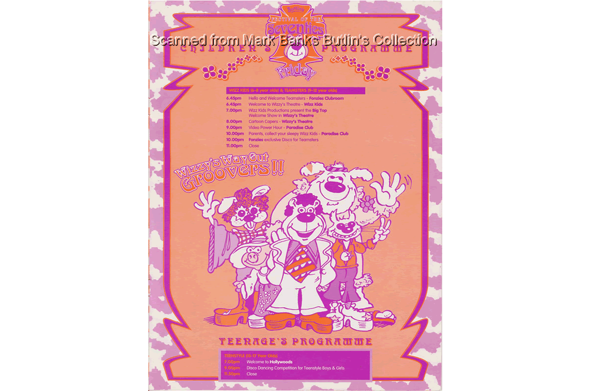 Butlins Bognor Regis 70's Event