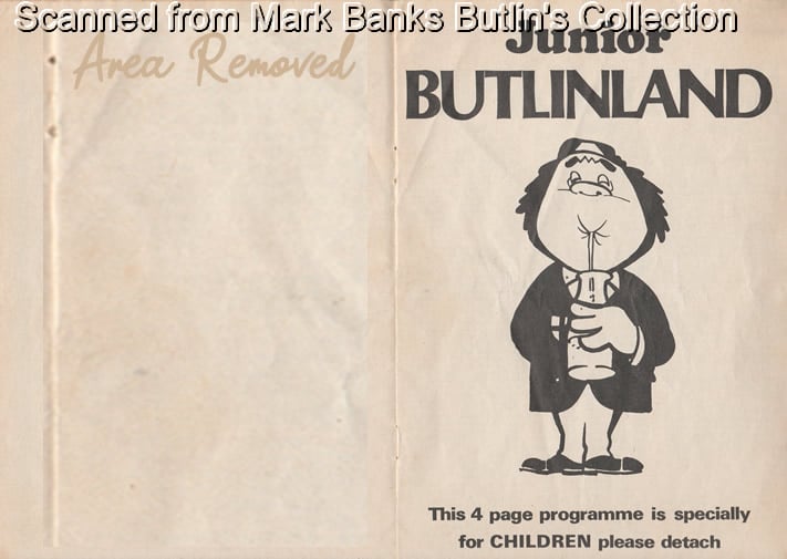 Butlins Clacton 1975 Guide