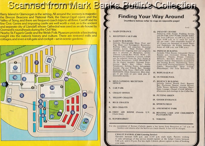 Butlins Bognor Regis 1982 Guide