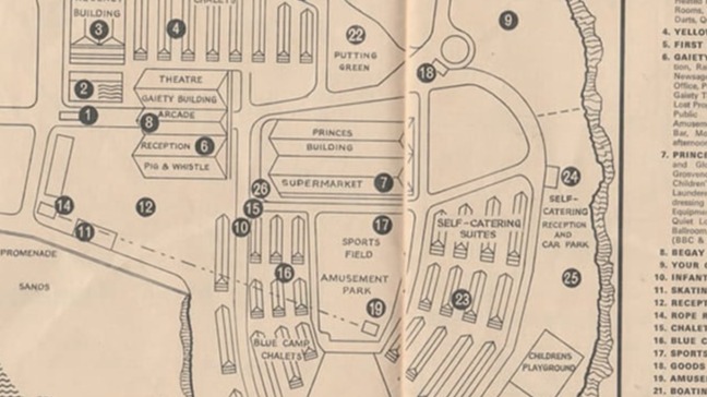 Butlins Barry Island Maps