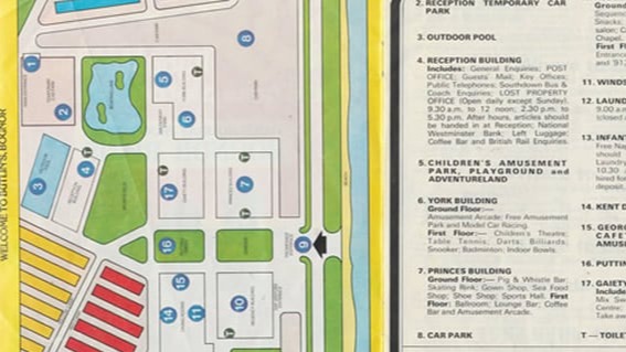 Butlins Bognor Regis Maps
