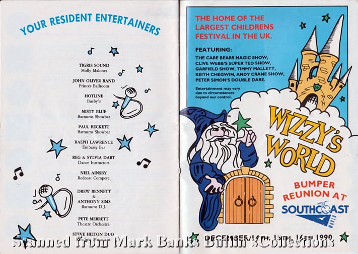 Butlins Minehead 1990 Guide