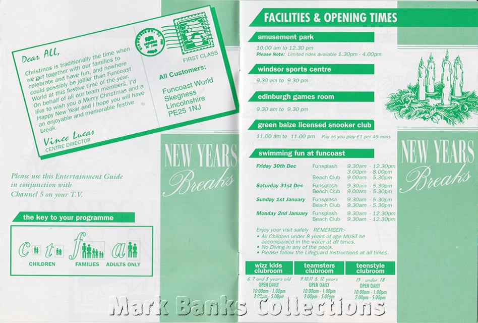 Butlins Skegness 1980 Guide