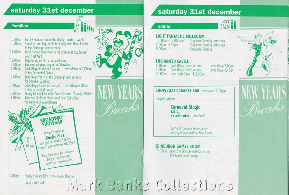 Butlins Skegness 1980 Guide