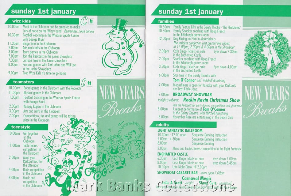 Butlins Skegness 1980 Guide