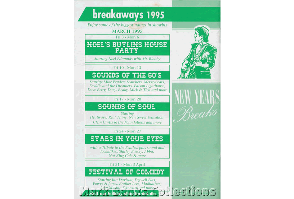 Butlins Skegness 1980 Guide