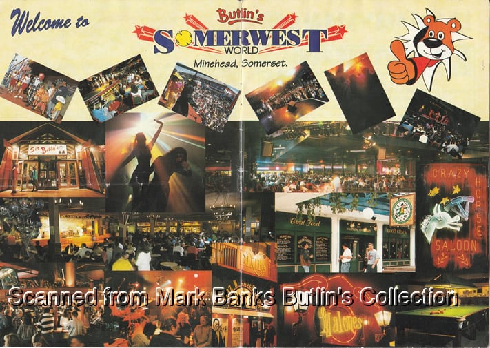 Butlins Minehead 1996 Guide