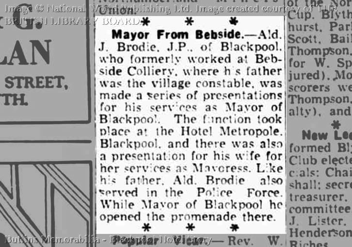Blyth News - Monday 09 April 1945