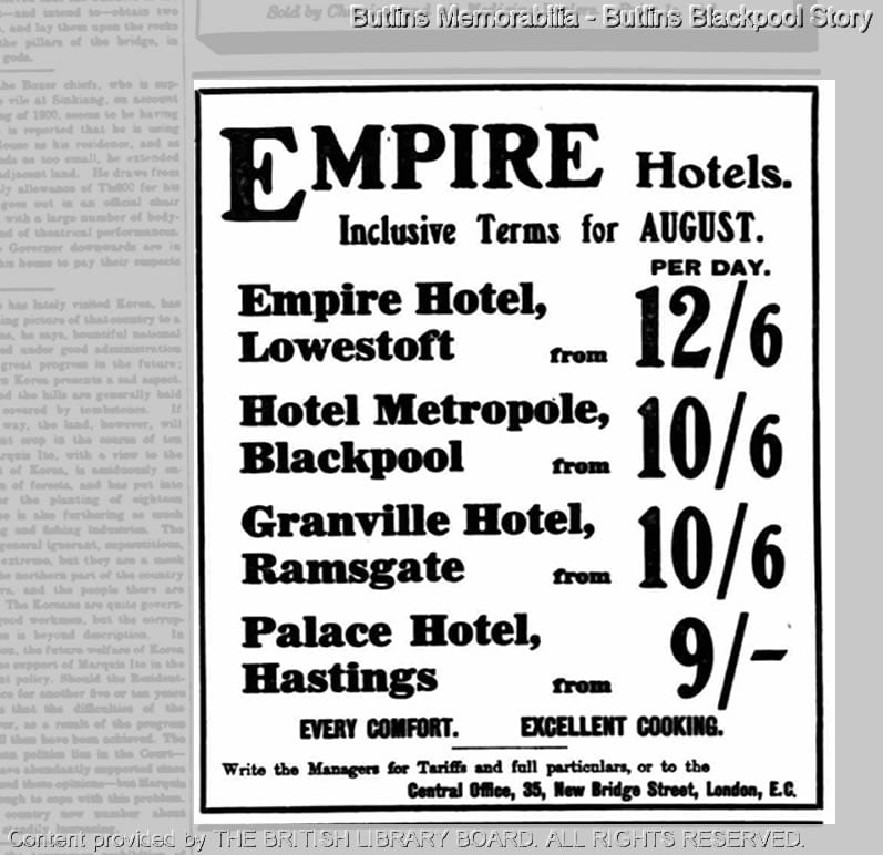 Daily Telegraph & Courier (London) - Tuesday 6th August 1907
