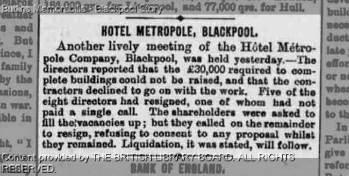 Financial News - Friday 20 May 1898