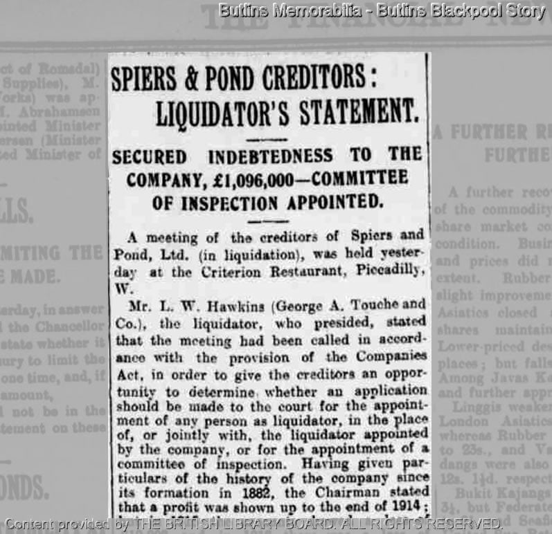 Financial News - Friday 28 July 1916