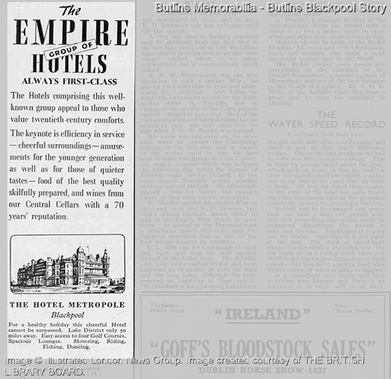 Illustrated Sporting and Dramatic News - Friday 16 July 1937