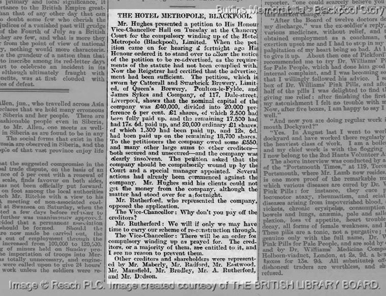 Ramsbottom Observer - Friday 24 June 1898