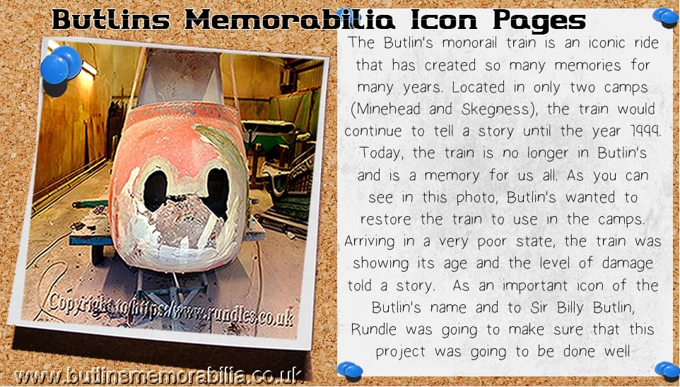 Restoring a Icon - The Monorail Train