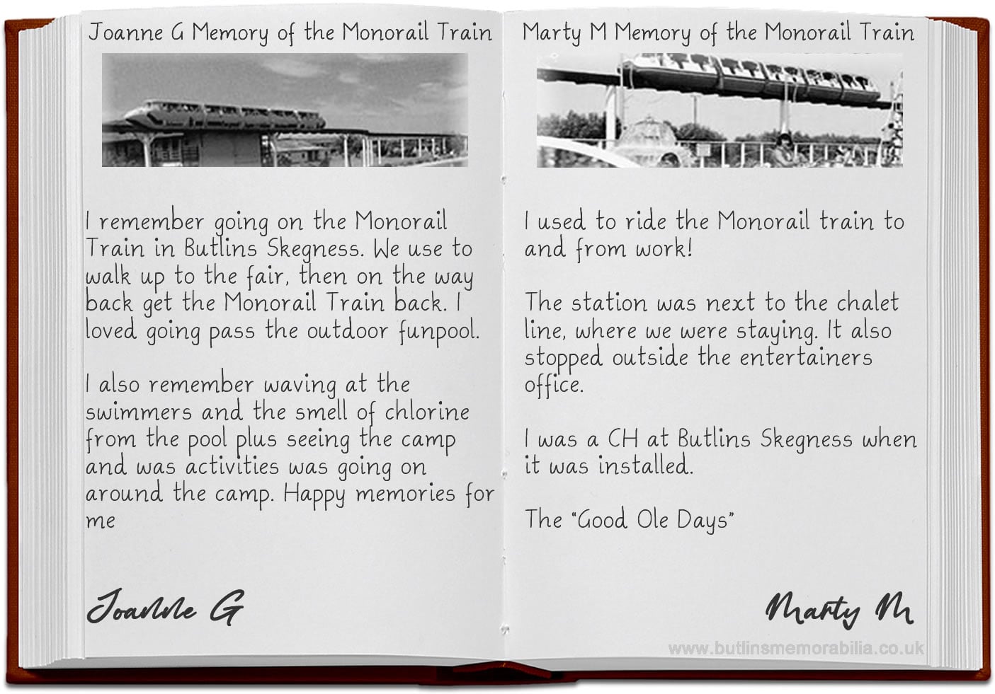 Monorail Train Memories