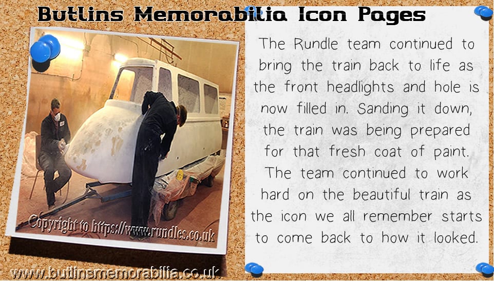 Restoring a Icon - The Monorail Train