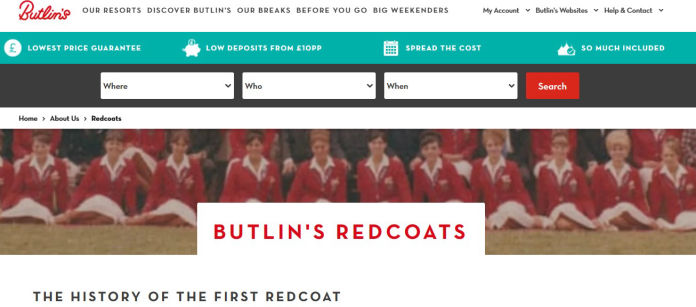 Butlins Official Website