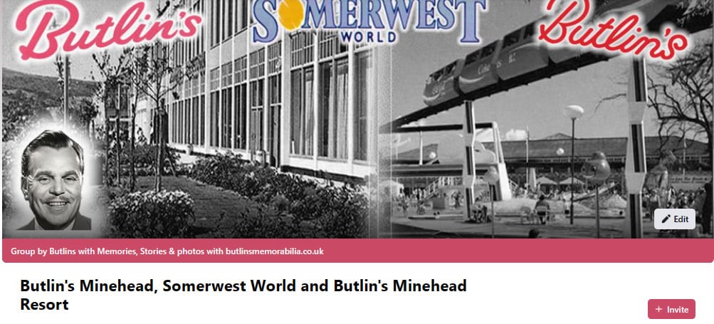 Butlins Memorabilia Minehead Group